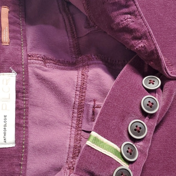 Anthropologie Pilcro women's size 29 size 8 Button-Fly Skinny high-rise - Picture 2 of 10